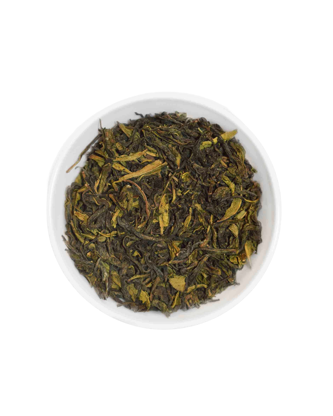 Tea taster smelling tea leaves